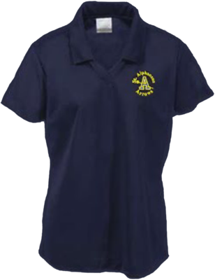 Women's Navy Arrows Blue Polo2