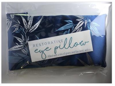 Restorative Eye Pillow, Asian Blue Bamboo