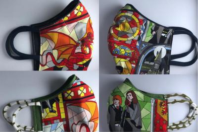 Fashionista HARRY POTTER Stained Glass