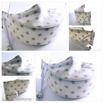 Singer's Mask, Dotty Blond and Tan